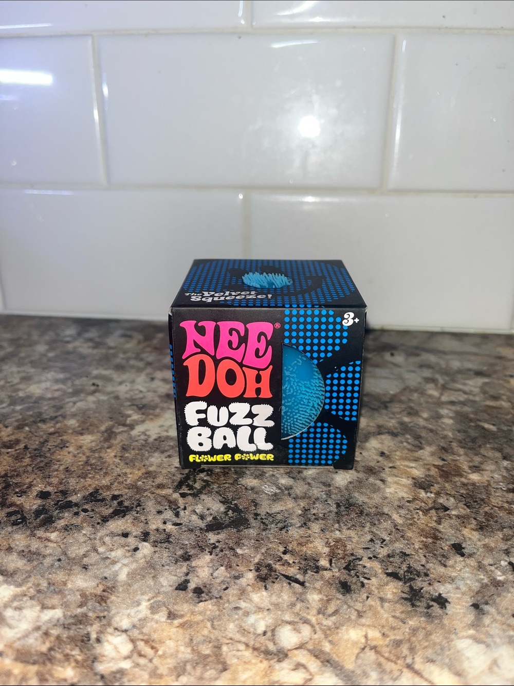Nee Doh Fuzz Ball - Blue